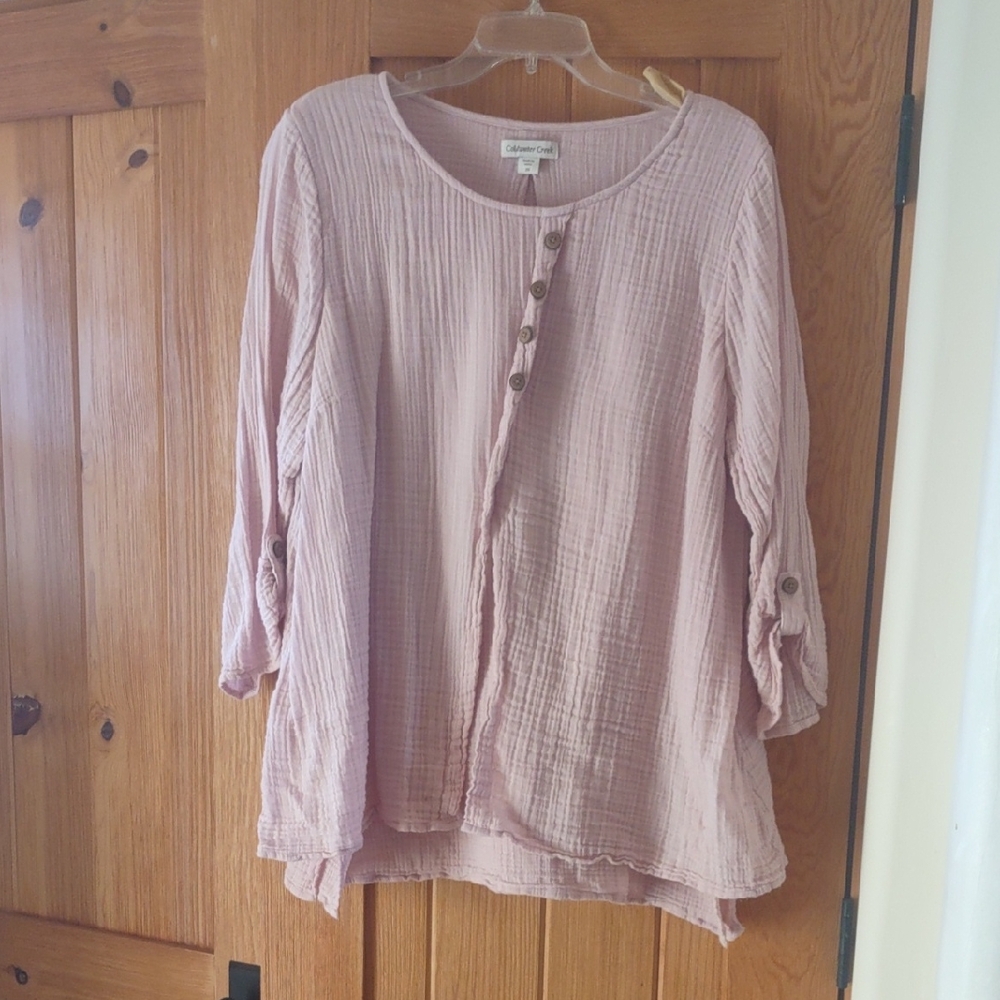 Sweet Coldwater Creek Gauze Blouse